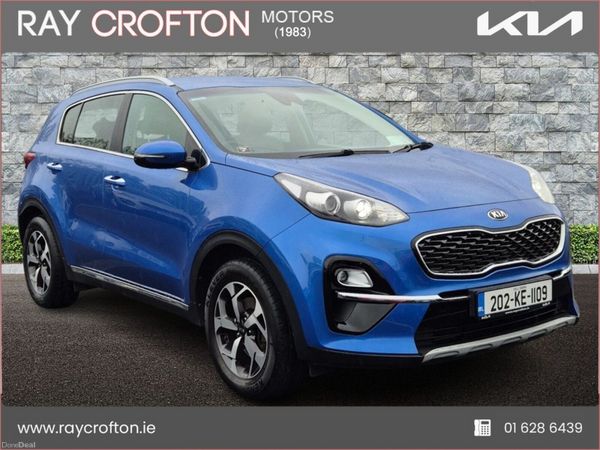 Kia Sportage SUV, Diesel, 2020, Blue