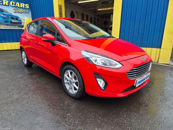 Ford Fiesta Hatchback, Petrol, 2018, Red