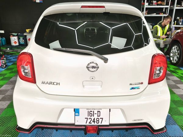Nissan March Hatchback, Petrol, 2016, White