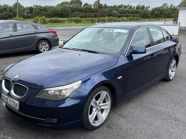 BMW 5-Series Saloon, Diesel, 2009, Blue