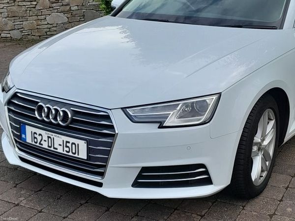 Audi A4 Saloon, Diesel, 2016, White