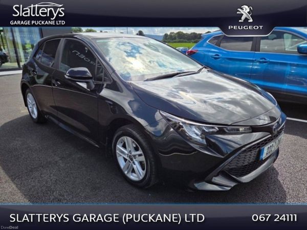Toyota Corolla Hatchback, Petrol Hybrid, 2022, Black