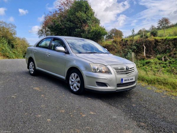 Toyota Avensis Saloon, Petrol, 2008, Silver