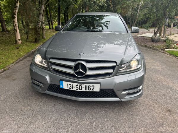 Mercedes-Benz C-Class Coupe, Diesel, 2013, Silver