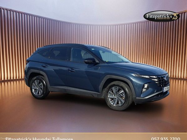 Hyundai Tucson SUV, Petrol Hybrid, 2022, Blue