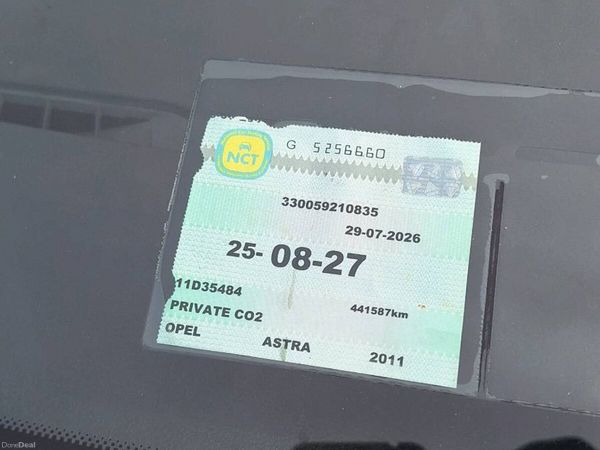 Opel Astra Estate, Diesel, 2011, Grey