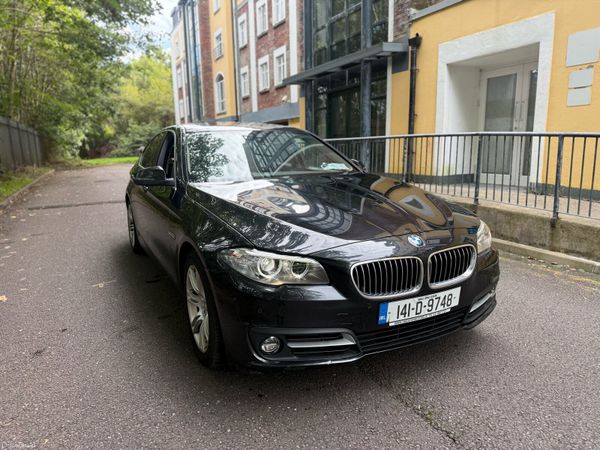 BMW 5-Series Saloon, Diesel, 2014, Black