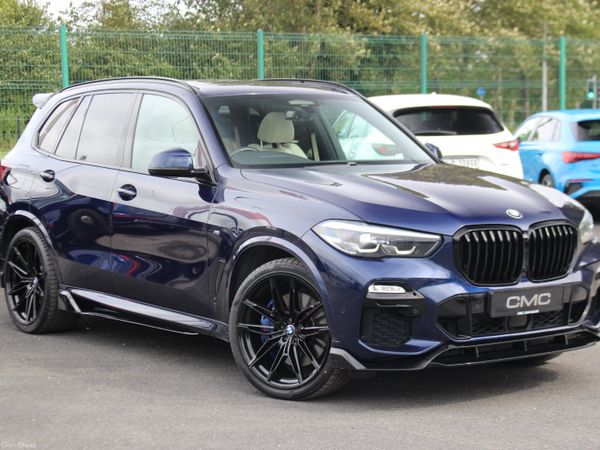 BMW X5 SUV, Petrol Hybrid, 2020, Blue
