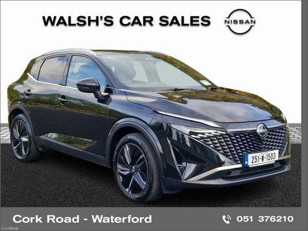 Nissan Qashqai SUV, Petrol, 2025, Black