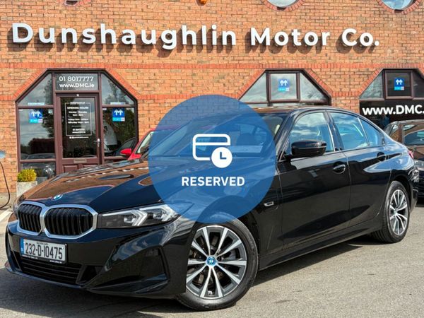 BMW 3-Series Saloon, Petrol Plug-in Hybrid, 2023, Black
