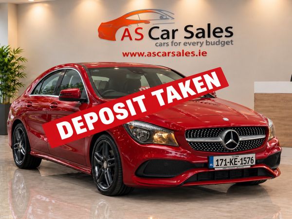 Mercedes-Benz CLA Saloon, Diesel, 2017, Red