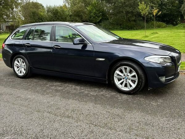 BMW 5-Series Estate, Diesel, 2012, Blue