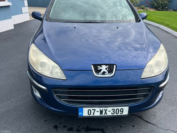 Peugeot 407 Saloon, Diesel, 2007, Blue