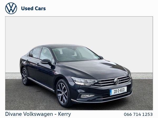Volkswagen Passat Saloon, Diesel, 2020, Black