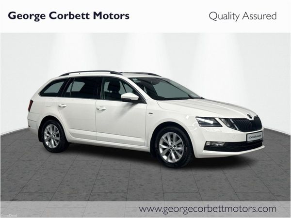 Skoda Octavia Estate, Diesel, 2020, White