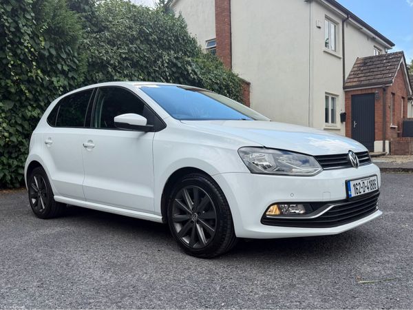 Volkswagen Polo Hatchback, Petrol, 2016, White