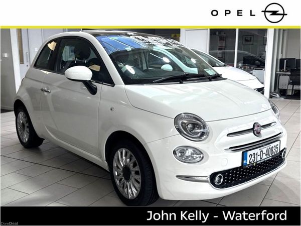 Fiat 500 Hatchback, Petrol, 2023, White