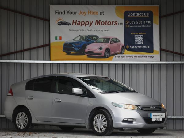 Honda Insight Saloon, Petrol Hybrid, 2010, Silver