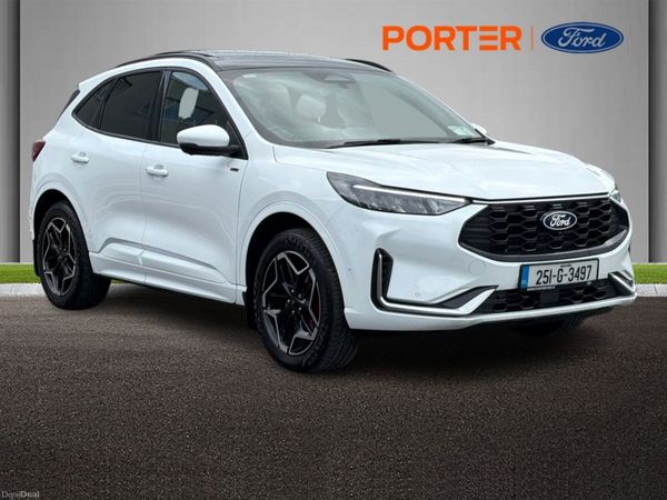 Ford Kuga SUV, Petrol Plug-in Hybrid, 2025, White