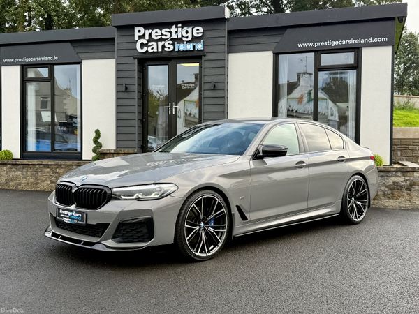 BMW 5-Series Saloon, Diesel Hybrid, 2022, Grey