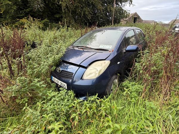 Toyota Yaris Hatchback, Petrol, 2007, Blue