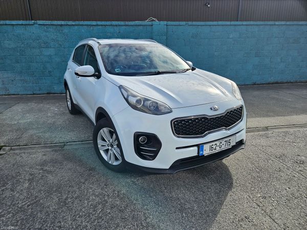 Kia Sportage SUV, Diesel, 2016, White