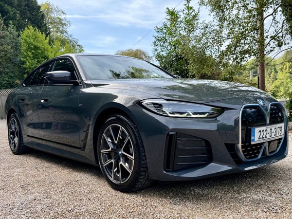 BMW i4 Saloon, Electric, 2022, Grey