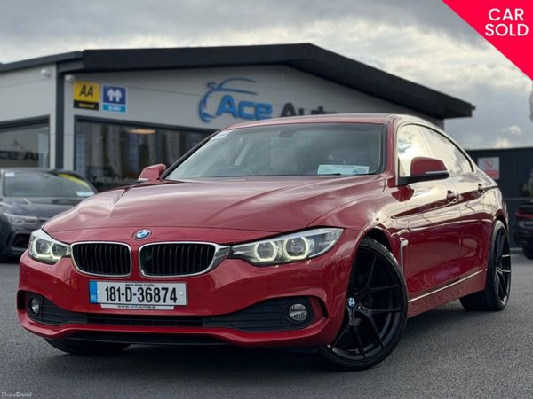 BMW 4-Series Saloon, Diesel, 2018, Red