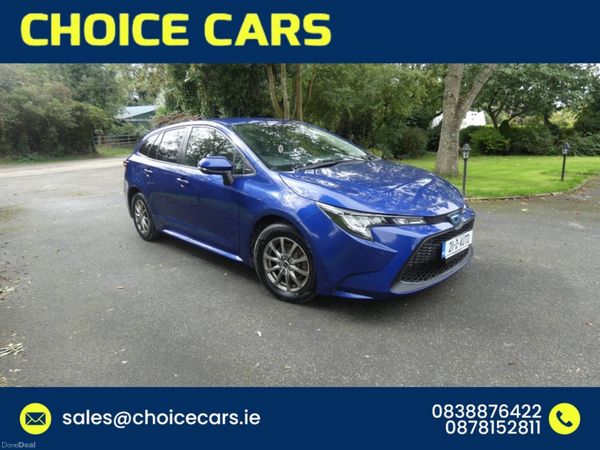 Toyota Corolla Estate, Petrol Hybrid, 2021, Blue