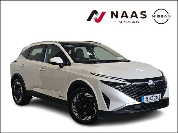 Nissan Qashqai MPV, Petrol Hybrid, 2026, White