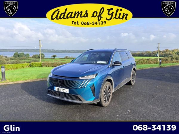 Peugeot 5008 SUV, Petrol, 2026, Blue
