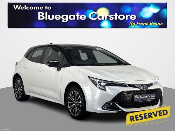 Toyota Corolla Hatchback, Petrol Hybrid, 2024, White