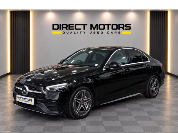 Mercedes-Benz C-Class Saloon, Diesel Hybrid, 2022, Black