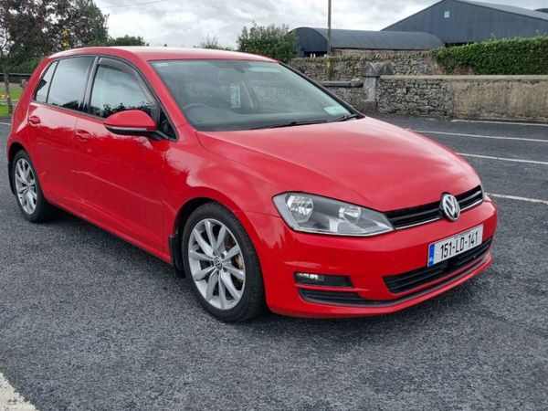 Volkswagen Golf Estate, Diesel, 2015, Red