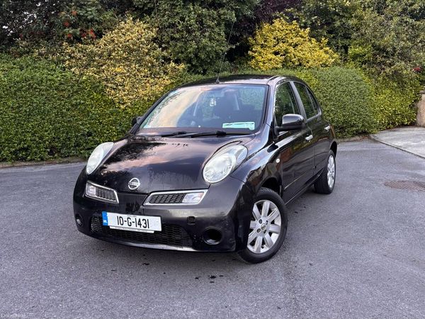 Nissan Micra Hatchback, Petrol, 2010, Black