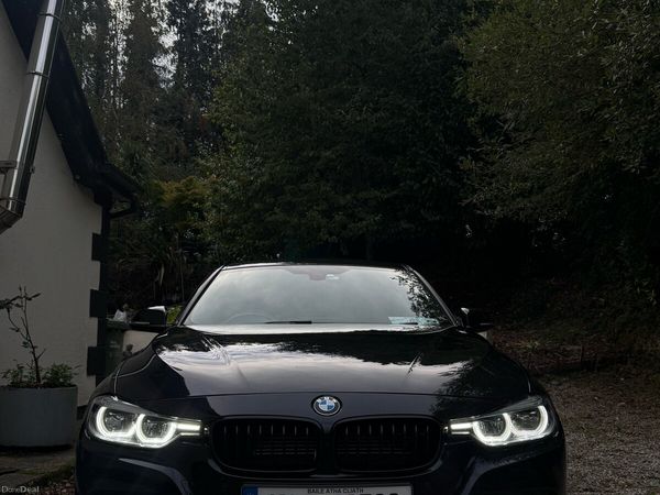 BMW 3-Series Saloon, Petrol Plug-in Hybrid, 2018, Black