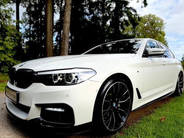 BMW 5-Series Saloon, Diesel, 2019, White