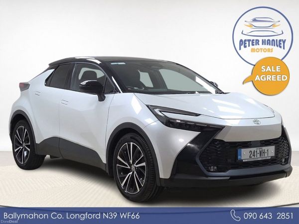 Toyota C-HR SUV, Petrol Hybrid, 2024, White