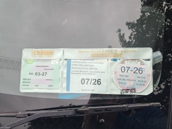 Suzuki SX4 SUV, Petrol, 2008, Silver