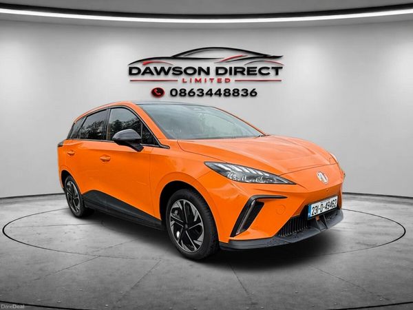 MG 4 Hatchback, Electric, 2023, Orange