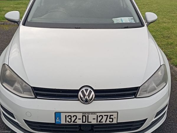 Volkswagen Golf Hatchback, Diesel, 2013, White