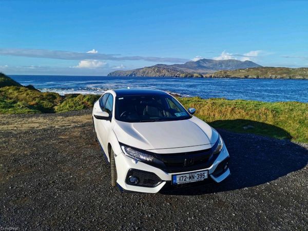 Honda Civic Hatchback, Petrol, 2017, White