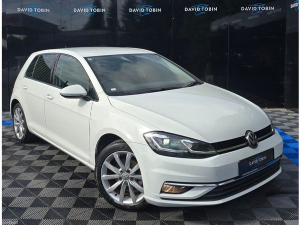 Volkswagen Golf Hatchback, Petrol, 2018, White