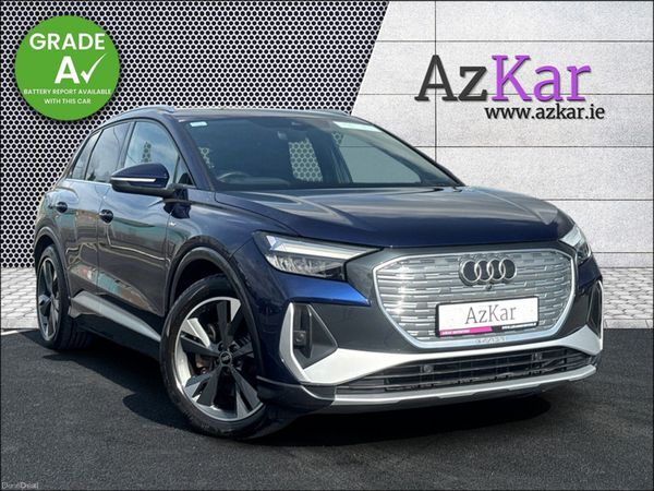Audi Q4 e-tron SUV, Electric, 2022, Blue