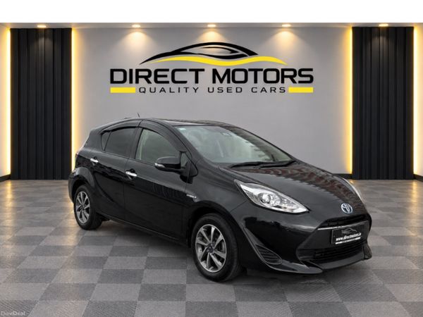 Toyota Aqua Hatchback, Petrol Hybrid, 2019, Black