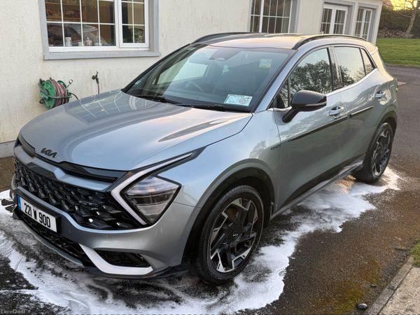 Kia Sportage SUV, Diesel Hybrid, 2022, Grey