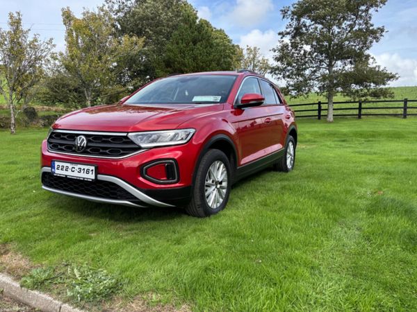 Volkswagen T-Roc Estate, Petrol, 2022, Red