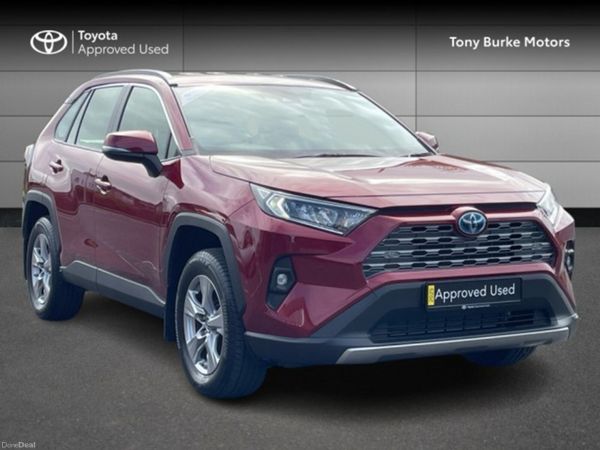 Toyota RAV4 SUV, Petrol Hybrid, 2025, Red