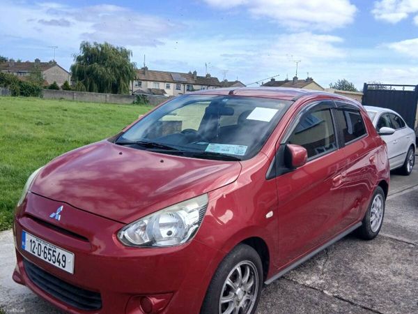 Mitsubishi Mirage Hatchback, Petrol, 2012, Red