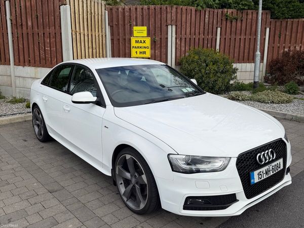 Audi A4 Saloon, Diesel, 2015, White